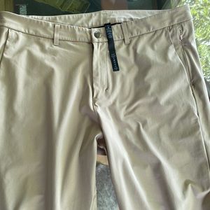 LuluLemon Mens size 38 x 31 khaki pants.